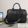 Мужская кожаная деловая сумка BRIALDI Caorle‎ BR34088IE relief black фото 2 &mdash; 2chemodana