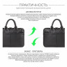Мужская кожаная деловая сумка BRIALDI Caorle‎ BR34088IE relief black фото 11 &mdash; 2chemodana