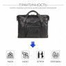 Мужская кожаная деловая сумка BRIALDI Navara BR34127QH relief black фото 14 &mdash; 2chemodana