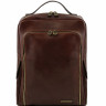 Кожаный рюкзак для ноутбука Tuscany Leather TL141289 dark brown фото 6 &mdash; 2chemodana