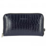 Женское кожаное портмоне Versado VD036 blue croco фото 6 &mdash; 2chemodana