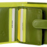 Женский кожаный кошелек Visconti RB40 Bali Lime Multi фото 3 &mdash; 2chemodana