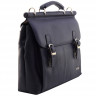 Мужской кожаный портфель Tony Perotti 561464/23 тёмно-синий фото 3 &mdash; 2chemodana