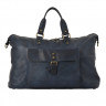 Кожаная дорожная сумка Ashwood Leather 1337 AL1337/124 Navy фото 6 &mdash; 2chemodana