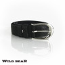 Кожаный ремень [в кожаном чехле] WILD BEAR RM-021m Black 135 см фото 3 &mdash; 2chemodana