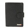 Мужское кожаное портмоне с обложкой для автодокументов Gianni Conti 1608451 black фото 1 &mdash; 2chemodana