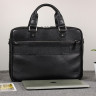 Мужская кожаная деловая сумка BRIALDI York BR34102CO relief black фото 5 &mdash; 2chemodana