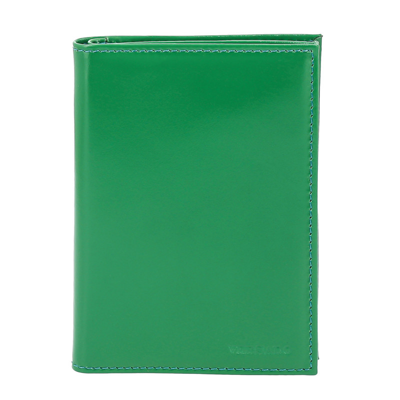 Женская кожаная обложка для документов Versado 065 green фото 1 &mdash; 2chemodana