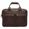 Мужская кожаная деловая сумка LAKESTONE Kelston Brown 924838/BR фото 1 &mdash; 2chemodana