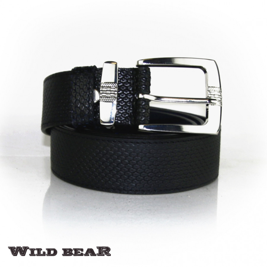 Кожаный ремень [в деревянном футляре] WILD BEAR RM-017f Black Premium универсальный фото 1 &mdash; 2chemodana
