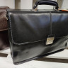 Мужской кожаный портфель с отделением для ноутбука Chiarugi 4559 NERO фото 1 &mdash; 2chemodana