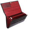 Женский кожаный кошелек Visconti CD21 Topaz Black/Red фото 3 &mdash; 2chemodana