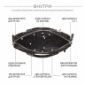 Мужская кожаная деловая сумка для документов BRIALDI Parma BR34109SQ relief black фото 8 &mdash; 2chemodana