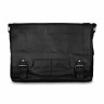 Мужская кожаная сумка Ashwood Leather 8343 Black фото 6 &mdash; 2chemodana