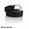 Кожаный ремень [в деревянном футляре] WILD BEAR RM-021f Black Premium универсальный фото 5 &mdash; 2chemodana