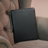 Кожаная папка с жестким каркасом для документов А4 BRIALDI Mystory relief black BR49595CZ фото 11 &mdash; 2chemodana