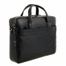 Мужская кожаная бизнес-сумка Sergio Belotti 9485 milano black фото 1 &mdash; 2chemodana