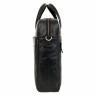Мужская кожаная бизнес-сумка Sergio Belotti 9485 milano black фото 2 &mdash; 2chemodana