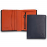 Мужской кожаный бумажник Visconti PLR70 Piana Blue/Orange VPLR70/141 фото 1 &mdash; 2chemodana
