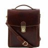 Сумка мужская кожаная Tuscany Leather, David TL140930 brown фото 1 &mdash; 2chemodana
