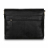 Мужская кожаная сумка-мессенджер Ashwood Leather Pedro Black фото 2 &mdash; 2chemodana