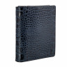 Женское кожаное портмоне с отделением для паспорта Sergio Belotti 7501 croco blue фото 1 &mdash; 2chemodana