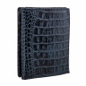 Женское кожаное портмоне с отделением для паспорта Sergio Belotti 7501 croco blue фото 6 &mdash; 2chemodana