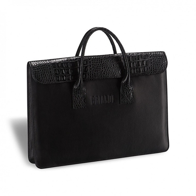 Женская деловая сумка BRIALDI Vigo BR03409UK black фото 1 &mdash; 2chemodana