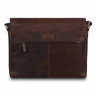Мужская кожаная сумка-мессенджер Ashwood Leather Pedro Mist Brown фото 2 &mdash; 2chemodana