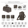 Дорожно-спортивная сумка трансформер BRIALDI Sparta BR30909NK relief brown фото 10 &mdash; 2chemodana
