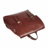 Мужской кожаный рюкзак Gianni Conti 912239 dark brown фото 4 &mdash; 2chemodana