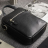 Мужская кожаная сумка через плечо BRIALDI Faro BR33396OM relief black фото 17 &mdash; 2chemodana