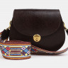 Женская кожаная сумка-клатч Alexander TS KB0026-S Brown Piton 3D фото 1 &mdash; 2chemodana