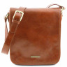 Мужской кожаный планшет Tuscany Leather Messenger TL141255 мед фото 1 &mdash; 2chemodana