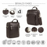 Мужская кожаная сумка BRIALDI Faro BR33398VA relief brown фото 3 &mdash; 2chemodana