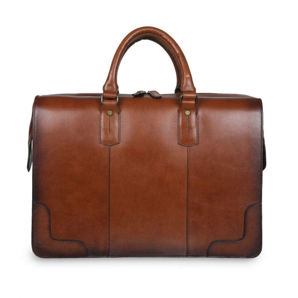 Кожаная дорожная сумка Ashwood Leather Dr.Bag ALDr.Bag/106 Tan фото 1 &mdash; 2chemodana