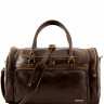 Сумка дорожная кожаная Tuscany Leather, Prague TL1048 dark brown фото 6 &mdash; 2chemodana