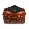 Мужская кожаная деловая сумка Ashwood Leather F-83 Cognac фото 5 &mdash; 2chemodana