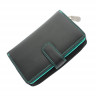 Кошелек женский кожаный Visconti cd-22, Black/aqua фото 7 &mdash; 2chemodana