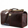 Дорожная сумка саквояж кожаная Tuscany Leather, Madrid TL1022 dark brown, большой размер фото 3 &mdash; 2chemodana