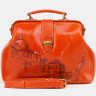 Женская кожаная сумка Alexander TS W0023 Orange Оксфорд фото 5 &mdash; 2chemodana