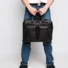 Мужская кожаная сумка для ноутбука Carlo Gattini Premium Riace NEW 1015-61 black фото 9 &mdash; 2chemodana