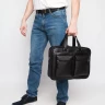 Мужская кожаная сумка для ноутбука Carlo Gattini Premium Riace NEW 1015-61 black фото 11 &mdash; 2chemodana