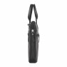 Мужская кожаная деловая сумка Lakestone Randy 9210301/BL черный фото 3 &mdash; 2chemodana