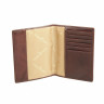 Мужская кожаная обложка для паспорта Gianni Conti 707455 brown фото 2 &mdash; 2chemodana