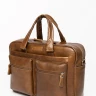 Мужская кожаная сумка для ноутбука Carlo Gattini Premium Riace NEW 1015-63 brown фото 13 &mdash; 2chemodana