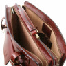 Мужской кожаный портфель Tuscany Leather VENEZIA коричневый TL141268 фото 6 &mdash; 2chemodana