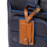 Мужская кожаная деловая сумка Piquadro CA2849B2S/BLU синий фото 7 &mdash; 2chemodana