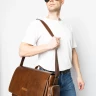 Мужская кожаная сумка Carlo Gattini Toara Premium 5058-63 brown фото 12 &mdash; 2chemodana