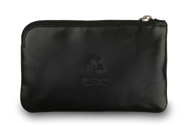 Кожаная ключница Visconti MZ19 Italian Black VMZ-19/101 фото 1 &mdash; 2chemodana